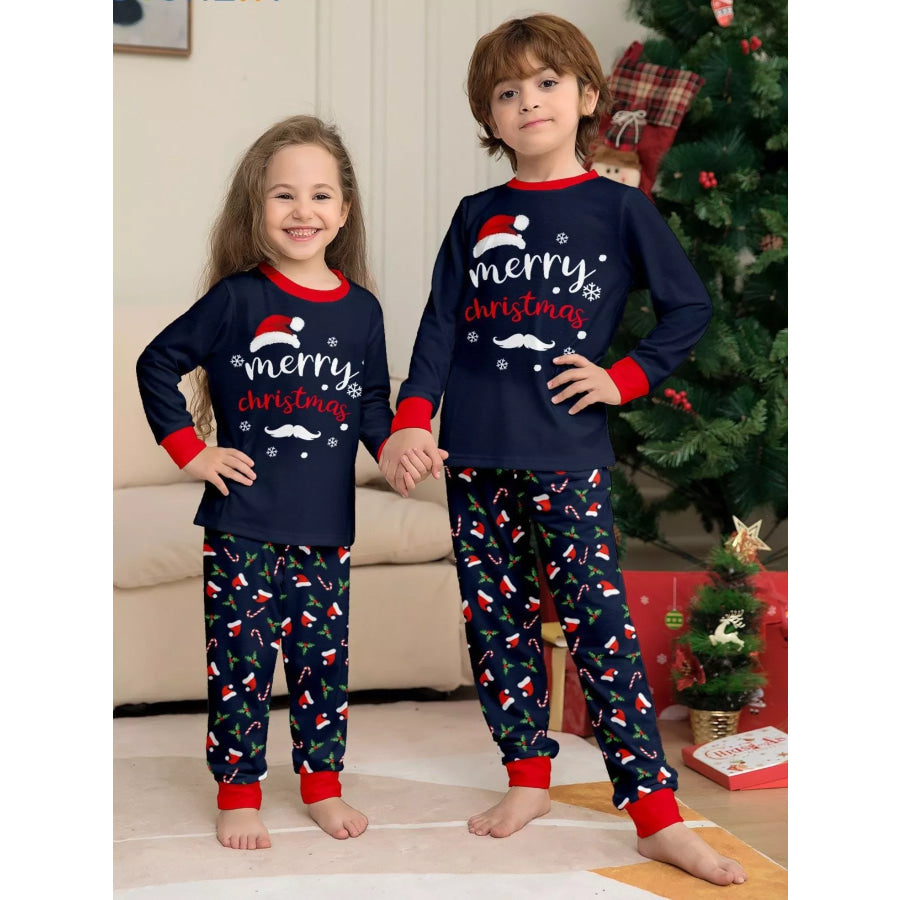 Full Size Family Matching Christmas Pajama Set Plus Kid / S Apparel and Accessories