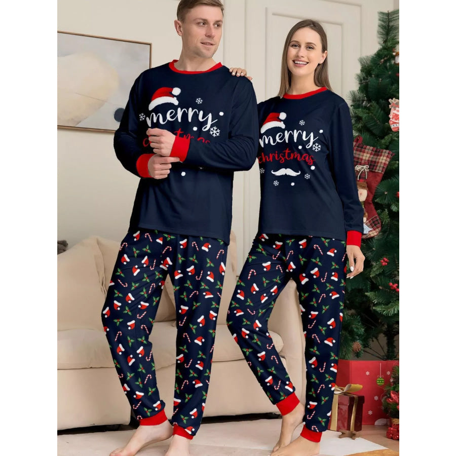Full Size Family Matching Christmas Pajama Set Plus Mom / S Apparel and Accessories