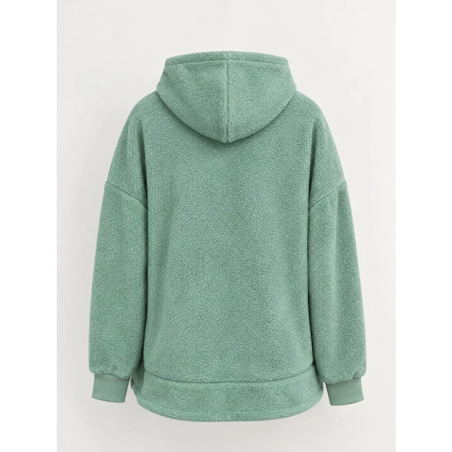 Full Size Fleece Pet-Carrying Hoodie with Cat Pouch Plus Apparel and Accessories