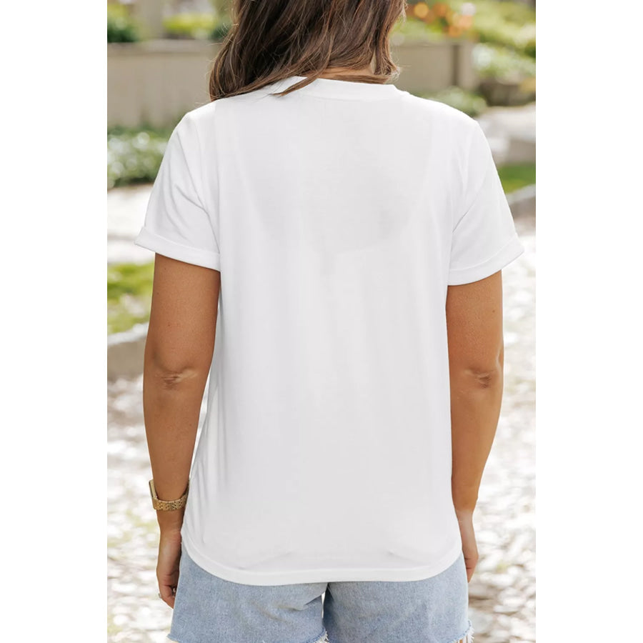 Full Size Floral Mama Graphic Casual Short Sleeve T-Shirt Plus Size Apparel and Accessories