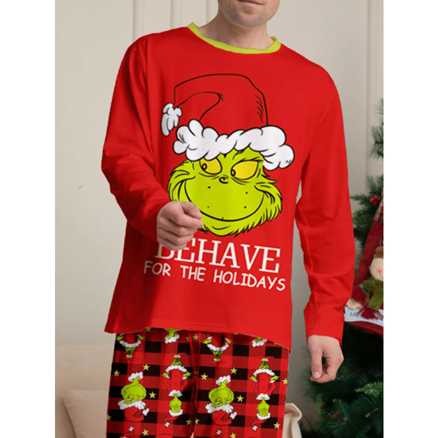 Full Size Grinch Themed Matching Family Christmas Pajama Set Plus Apparel and Accessories
