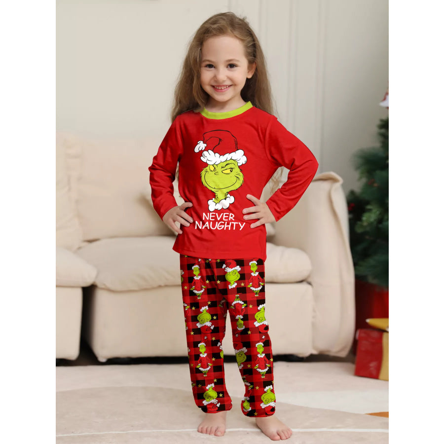Full Size Grinch Themed Matching Family Christmas Pajama Set Plus Apparel and Accessories