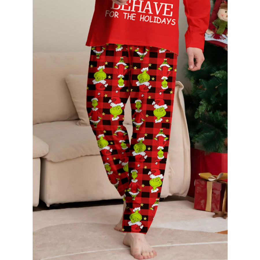 Full Size Grinch Themed Matching Family Christmas Pajama Set Plus Apparel and Accessories