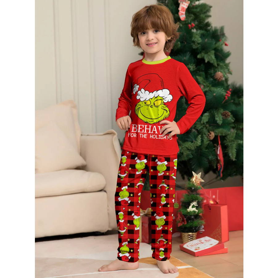 Full Size Grinch Themed Matching Family Christmas Pajama Set Plus Apparel and Accessories