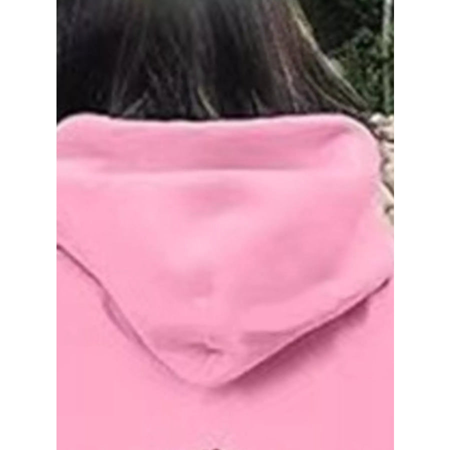 Full Size Halloween Graphic Long Sleeve Hoodie Plus Size Apparel and Accessories