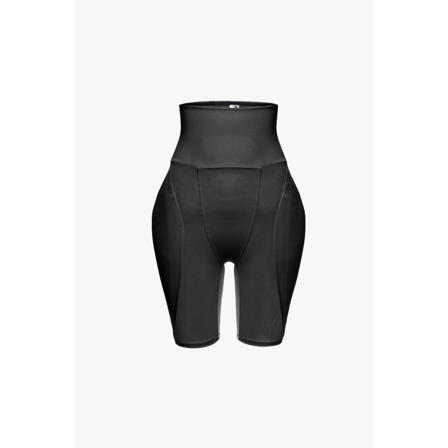 Full Size High Waisted Pull-On Shaping Shorts Black / S