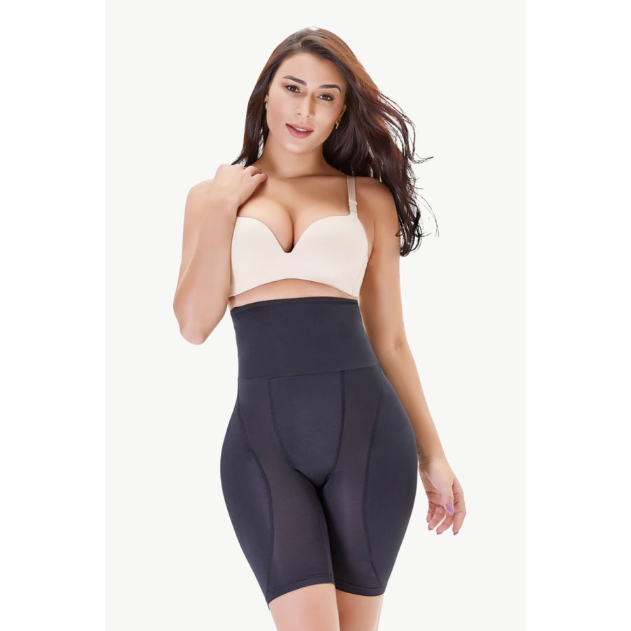 Full Size High Waisted Pull-On Shaping Shorts