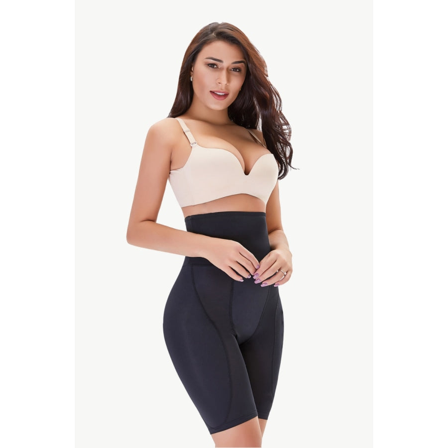 Full Size High Waisted Pull-On Shaping Shorts