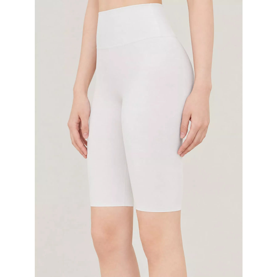 Full Size High-Waisted Seamless Compression Active Shorts Plus Apparel and Accessories