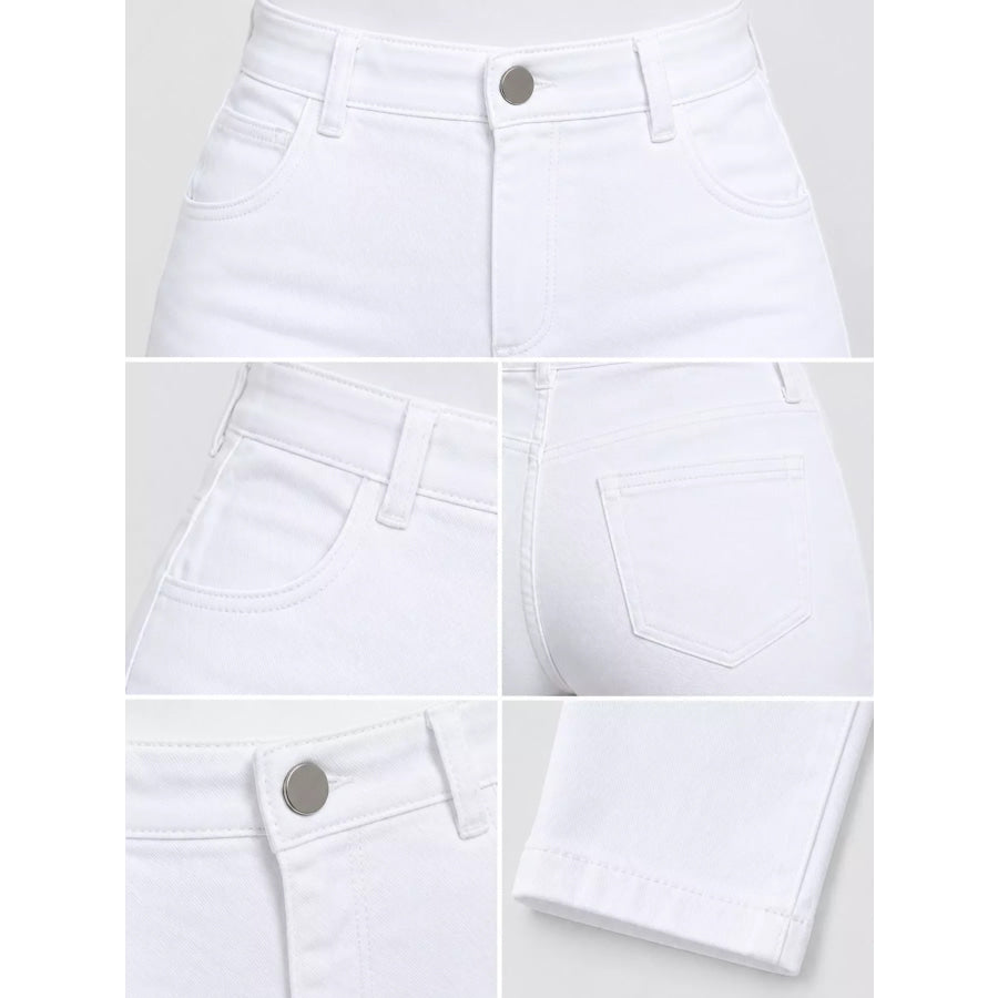 Full Size High-Waisted Skinny Jeans Plus Apparel and Accessories