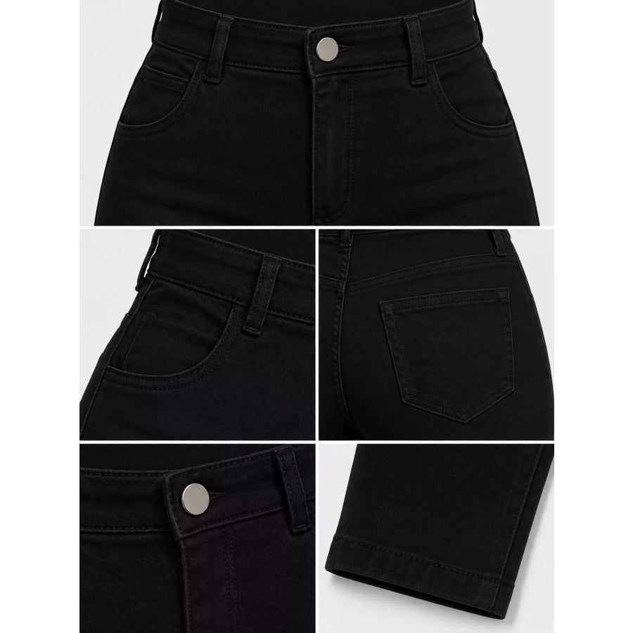 Full Size High-Waisted Skinny Jeans Plus Apparel and Accessories