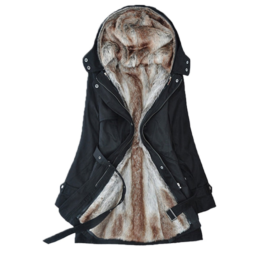 Full Size Hooded Jacket with Detachable Liner (Three-Way Wear)