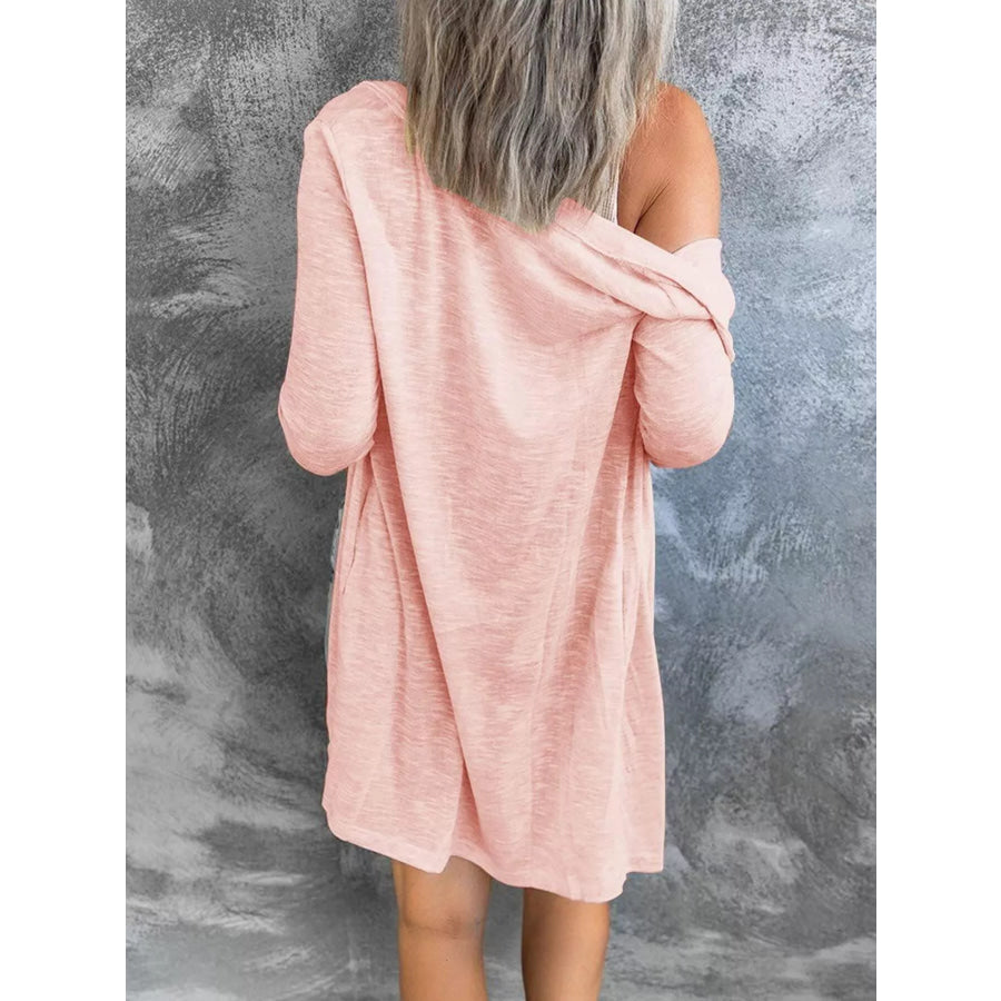 Full Size Lightweight Button-Up Cardigan Plus Size Apparel and Accessories