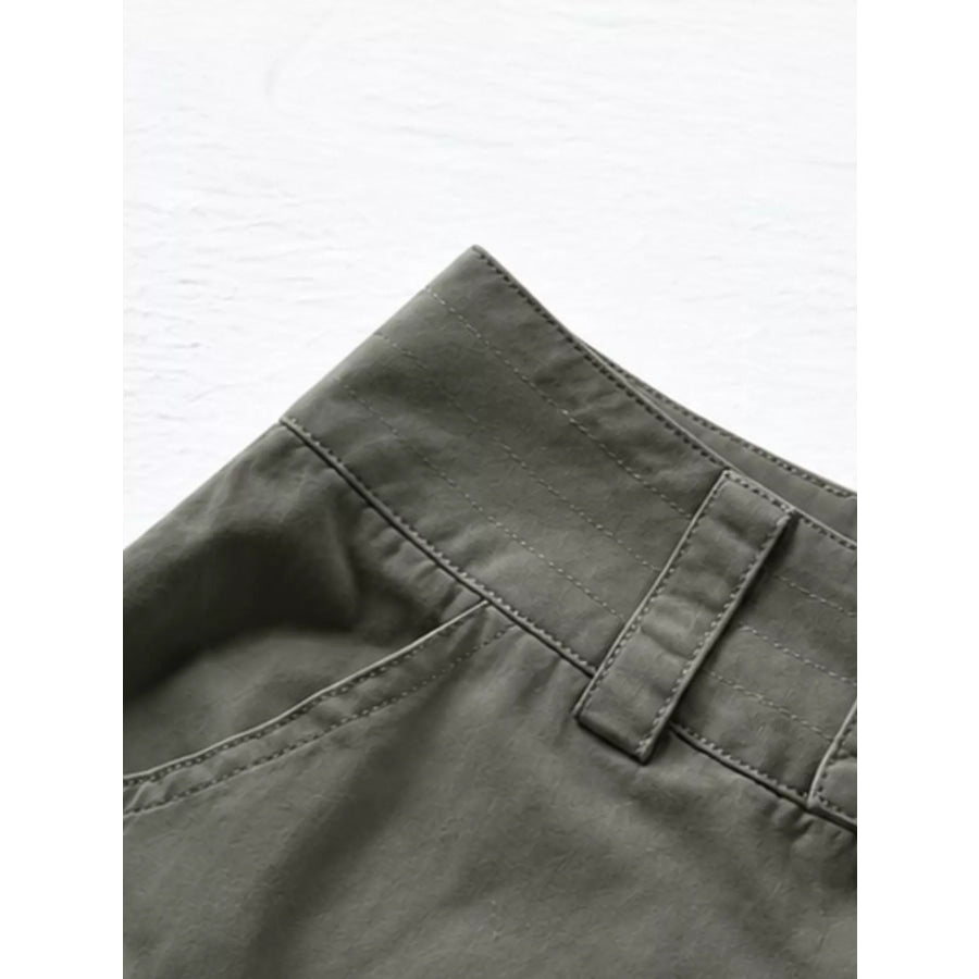 Full Size Low-Rise Cargo Pants Plus Apparel and Accessories