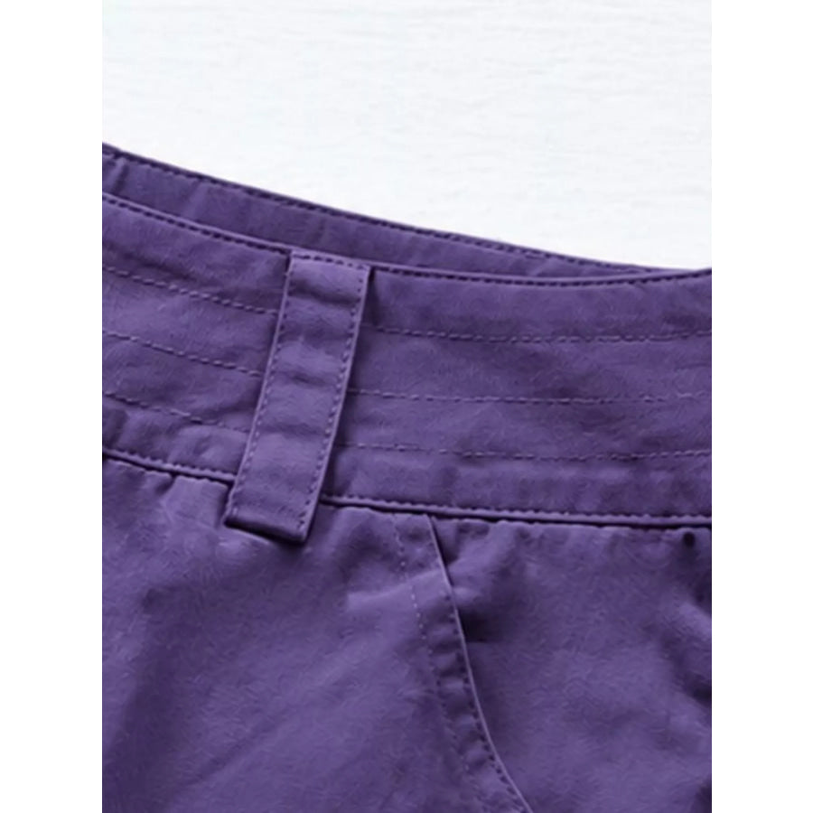 Full Size Low-Rise Cargo Pants Plus Apparel and Accessories