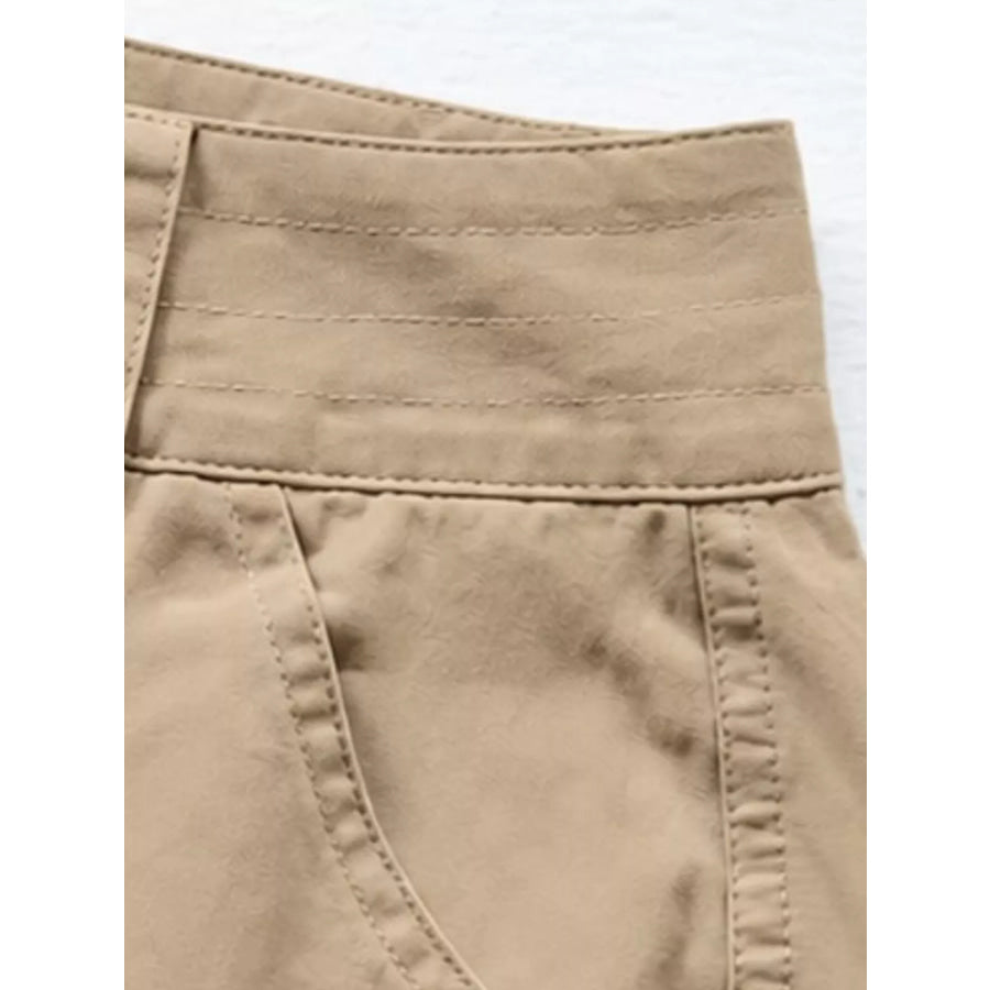 Full Size Low-Rise Cargo Pants Plus Apparel and Accessories
