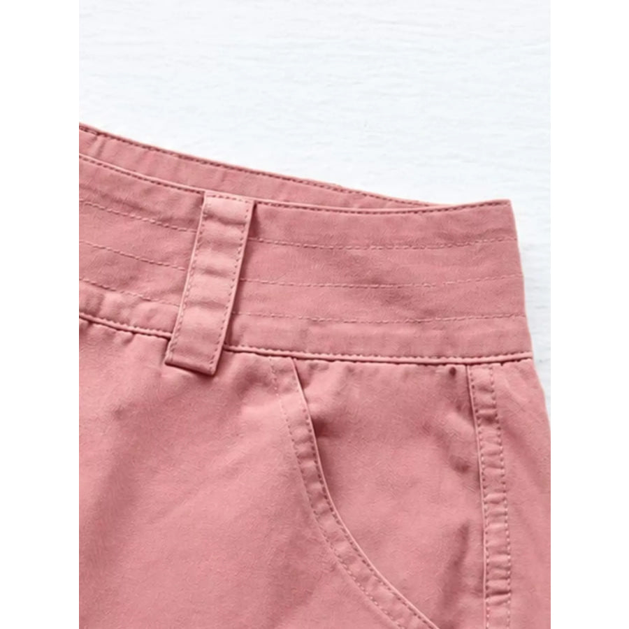 Full Size Low-Rise Cargo Pants Plus Apparel and Accessories