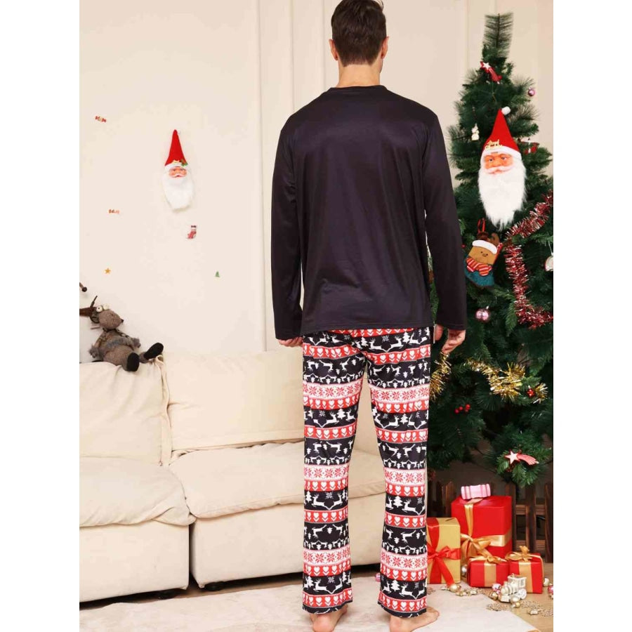 Full Size MERRY CHRISTMAS Graphic Top and Pants Set