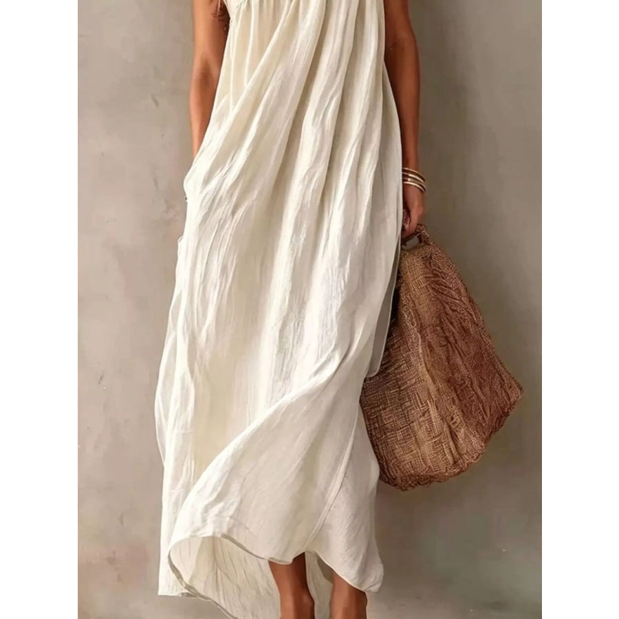Full Size One-Shoulder Maxi Dress Plus Size Apparel and Accessories