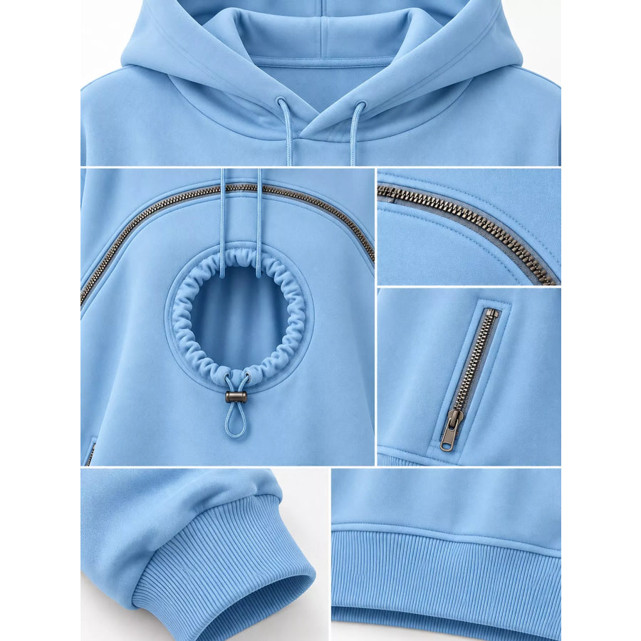 Full Size Pet Carrier Kangaroo Pouch Hoodie Plus Apparel and Accessories