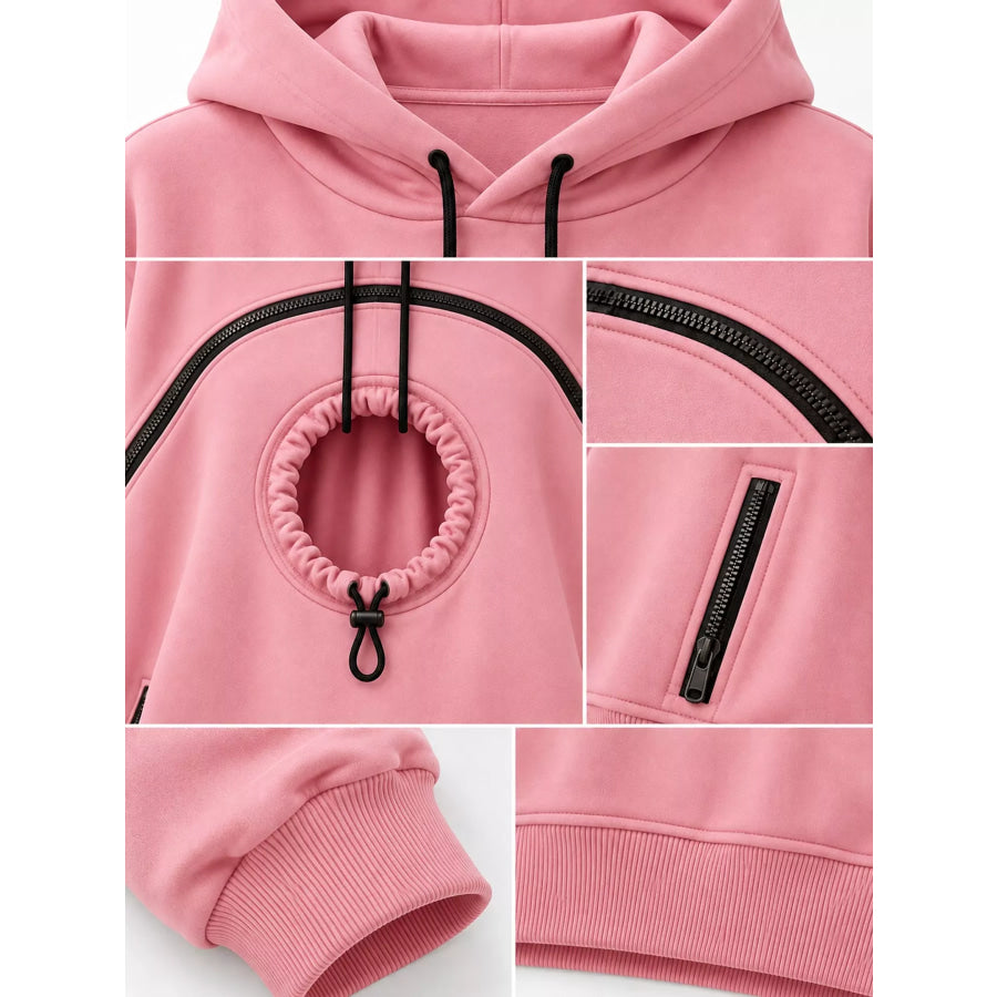 Full Size Pet Carrier Kangaroo Pouch Hoodie Plus Apparel and Accessories