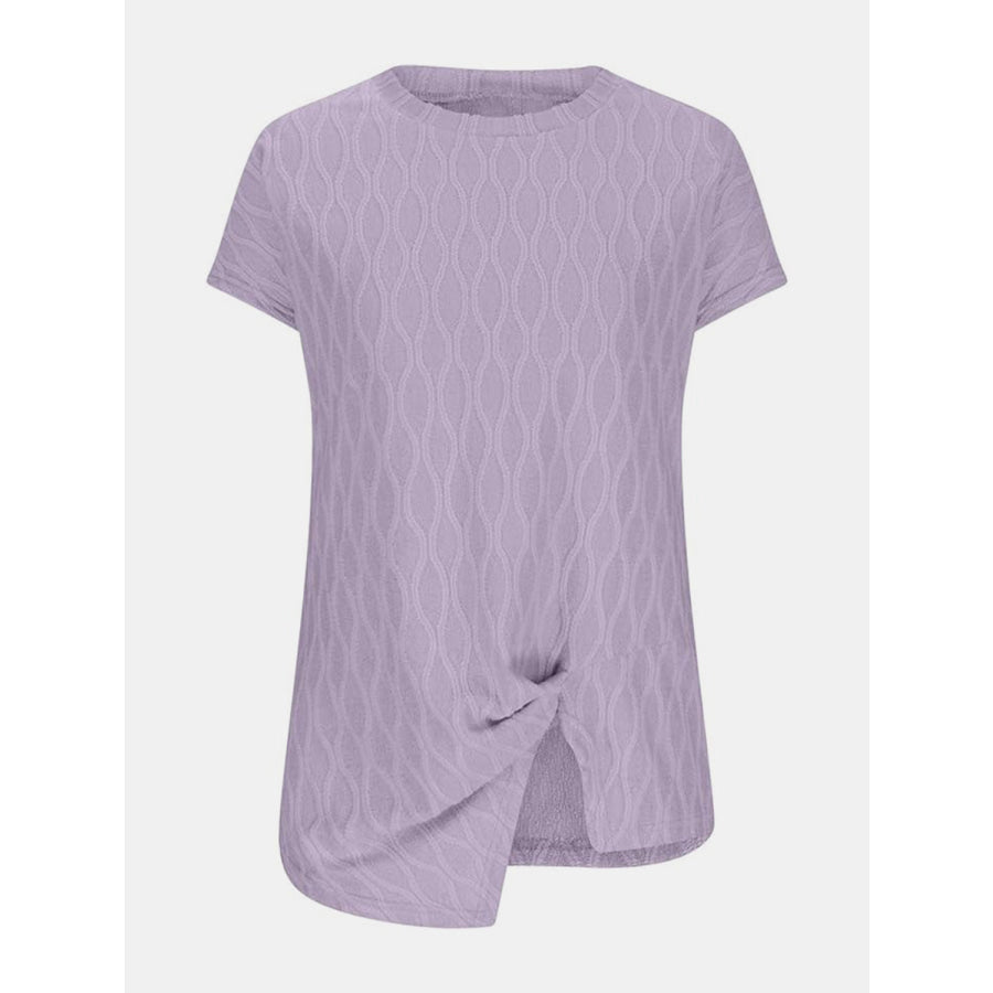 Full Size Round Neck Short Sleeve T - Shirt Apparel and Accessories