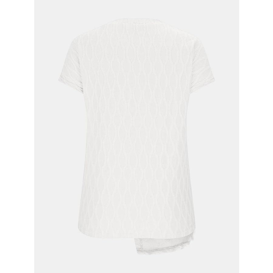 Full Size Round Neck Short Sleeve T - Shirt Apparel and Accessories