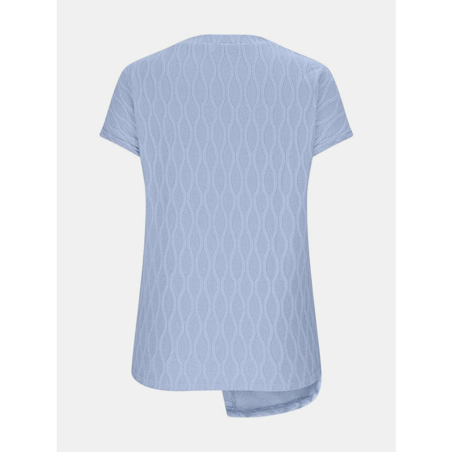 Full Size Round Neck Short Sleeve T - Shirt Apparel and Accessories