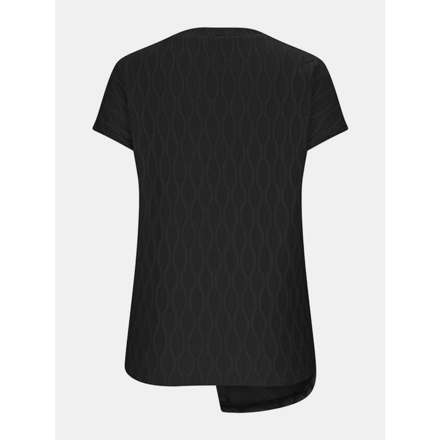 Full Size Round Neck Short Sleeve T - Shirt Apparel and Accessories