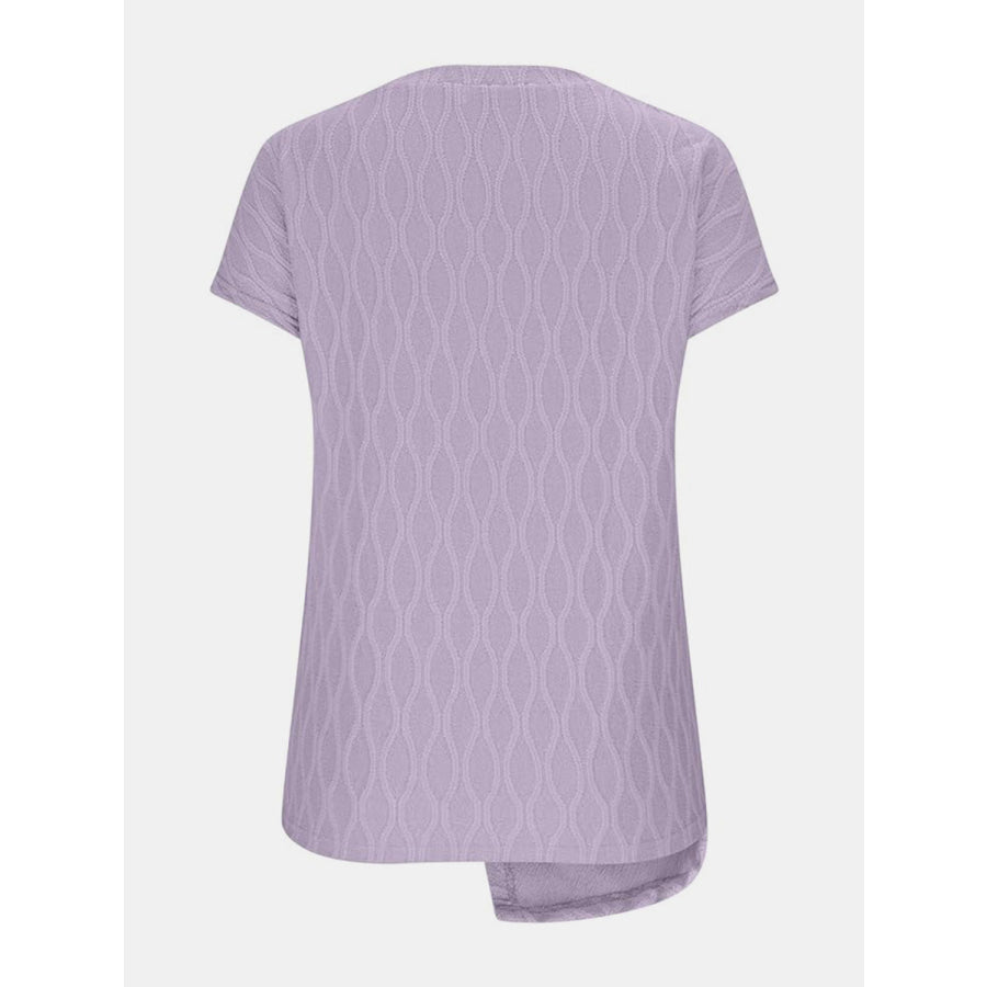 Full Size Round Neck Short Sleeve T - Shirt Apparel and Accessories