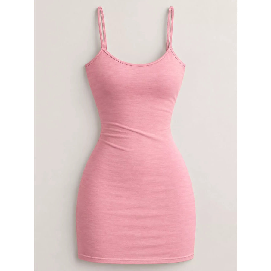 Full Size Scoop Neck Cami Dress Plus Apparel and Accessories