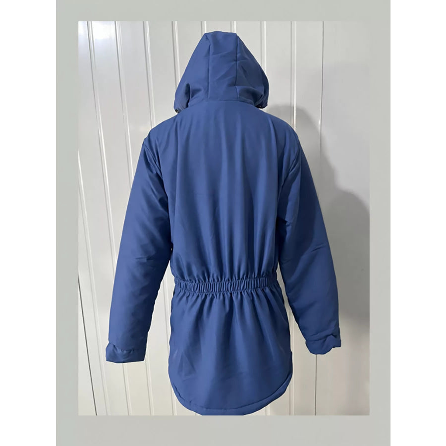 Full Size Sherpa-Lined Hooded Outerwear Plus Apparel and Accessories