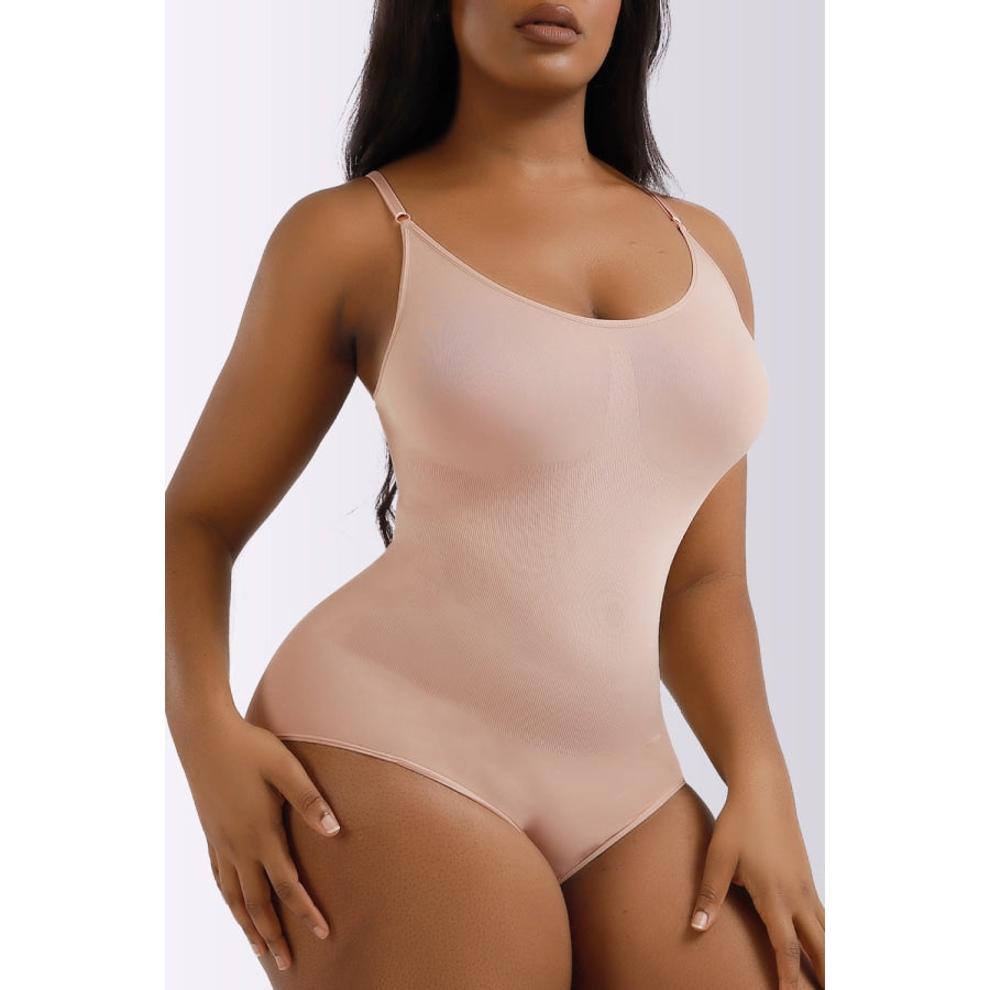 Full Size Spaghetti Strap Shaping Bodysuit