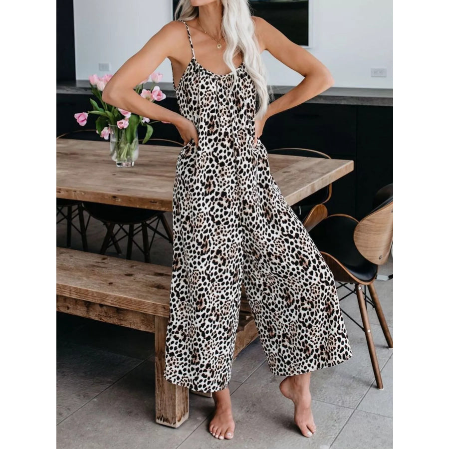 Full Size Tie-Dye Wide Leg Jumpsuit Plus Size Apparel and Accessories