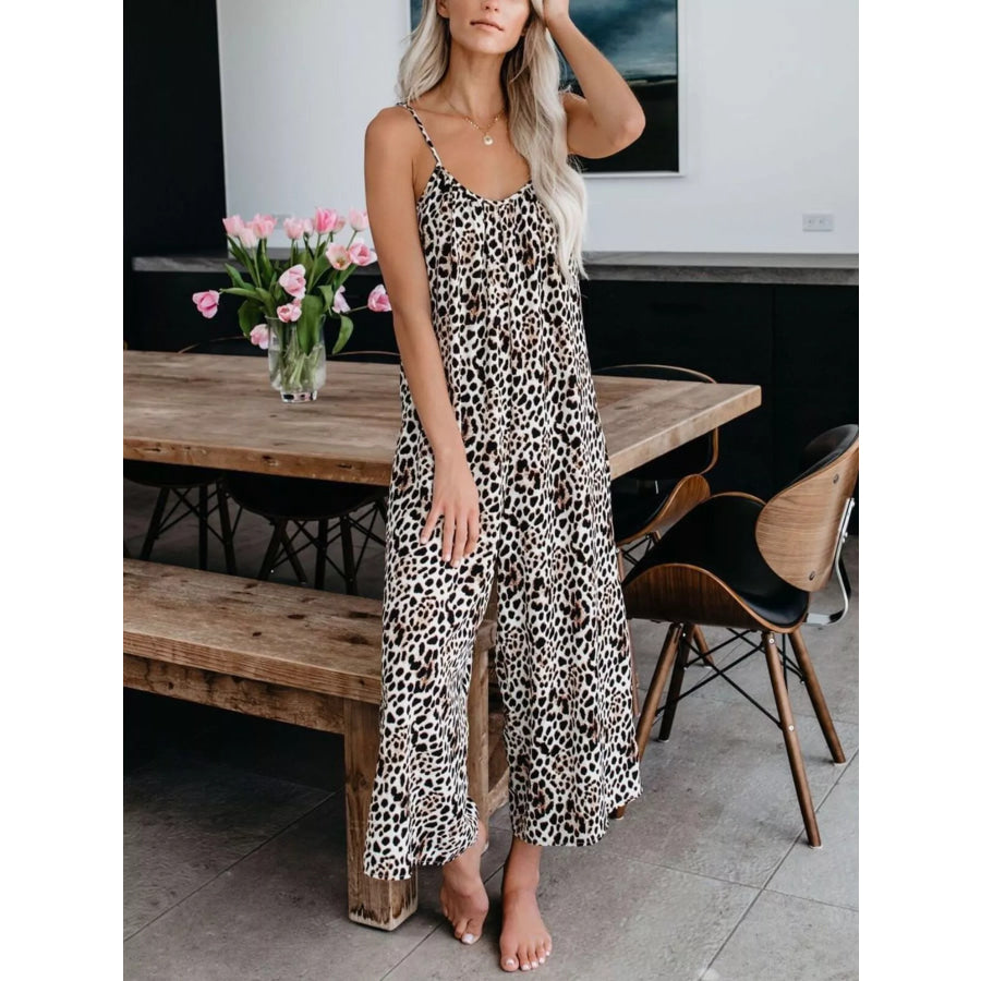 Full Size Tie-Dye Wide Leg Jumpsuit Plus Size Apparel and Accessories