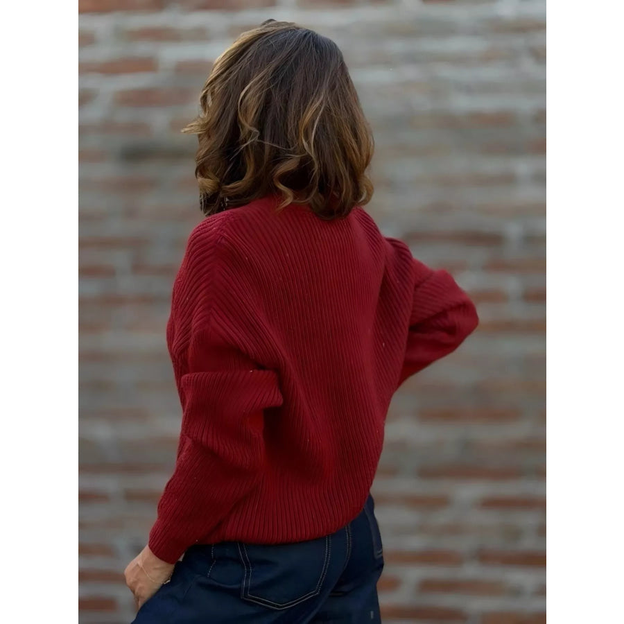 Full Size V-Neck Button-Up Cardigan Plus Size Apparel and Accessories