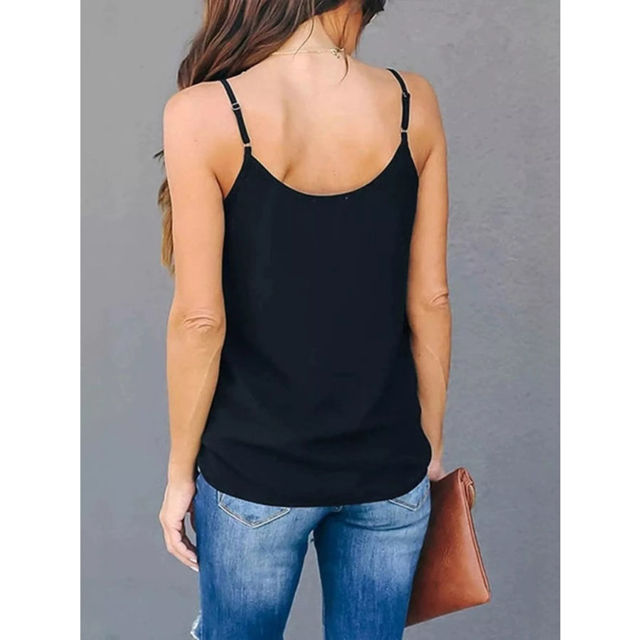 Full Size V-Neck Cami Top Plus Size Apparel and Accessories