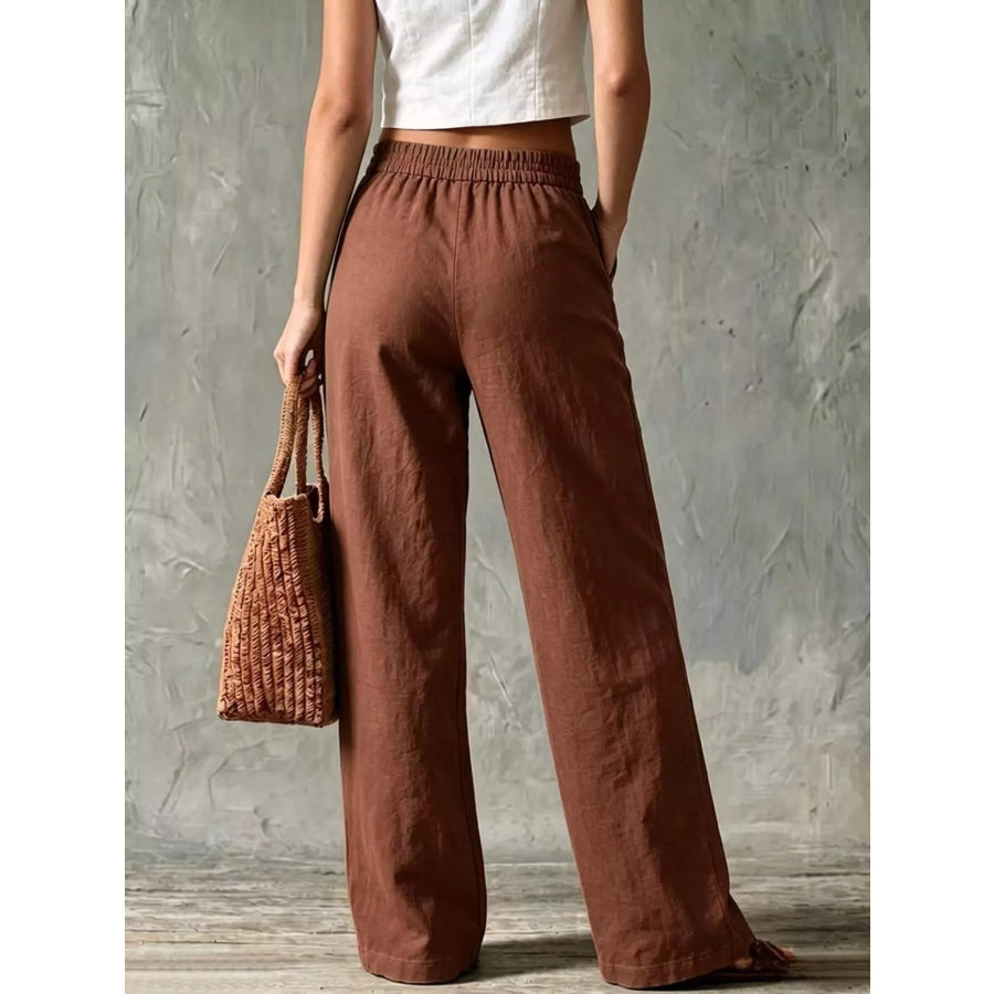 Full Size Wide Leg Pants Plus Size Apparel and Accessories