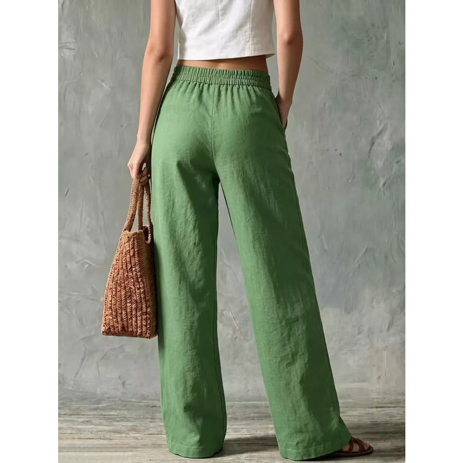 Full Size Wide Leg Pants Plus Size Apparel and Accessories