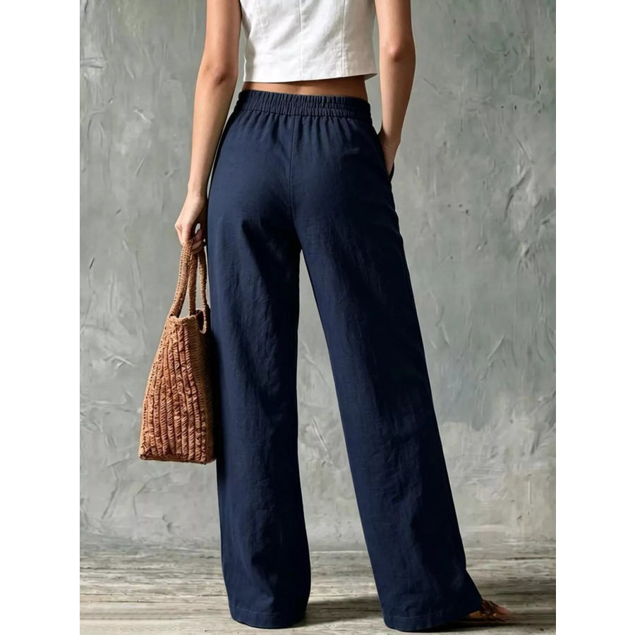 Full Size Wide Leg Pants Plus Size Apparel and Accessories