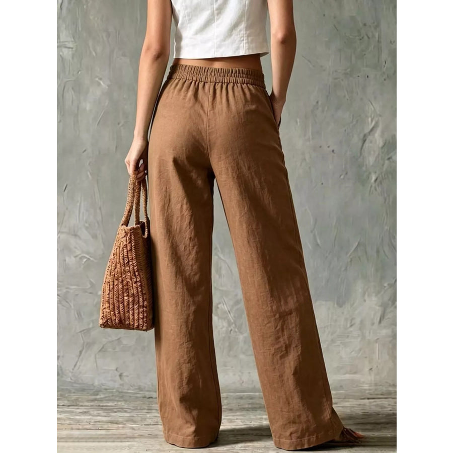 Full Size Wide Leg Pants Plus Size Apparel and Accessories