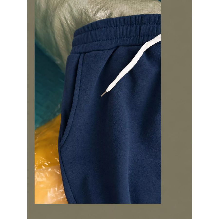 Full Size Wide-Leg Pants with Drawstring Plus Apparel and Accessories