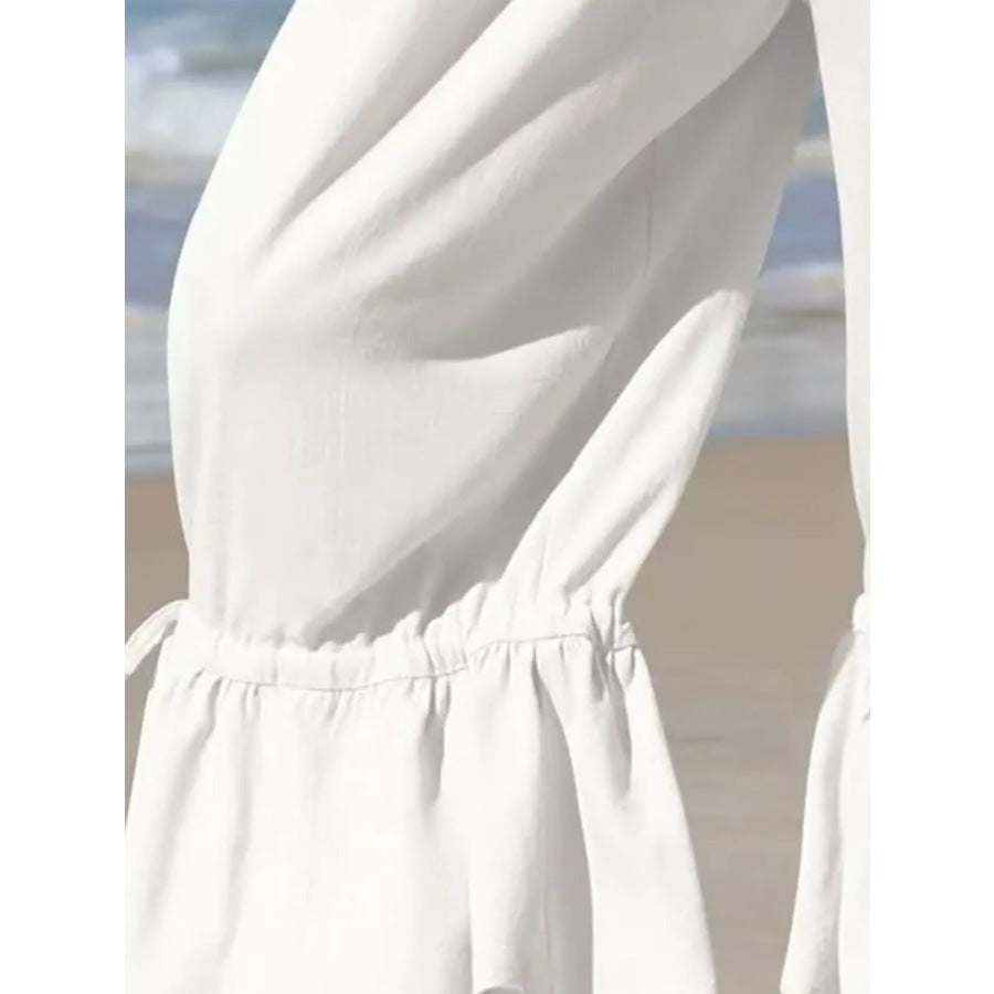Full Size Wide-Leg Pants with Ruffle Hem Plus Size Apparel and Accessories