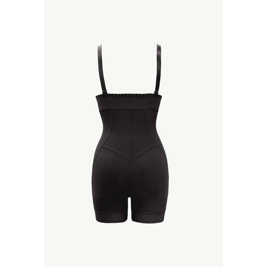 Full Size Zip Up Under-Bust Shaping Bodysuit