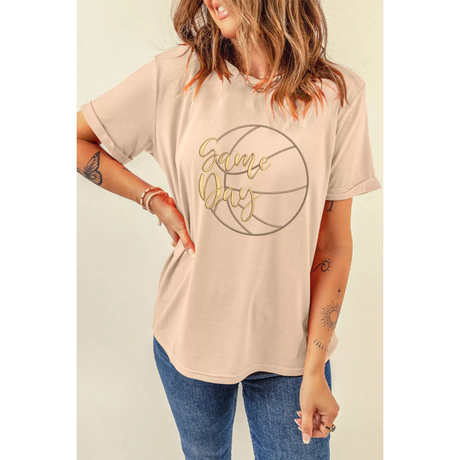 Game Day Basketball Graphic Tee Apparel and Accessories