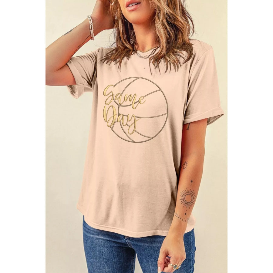 Game Day Basketball Graphic Tee Apparel and Accessories