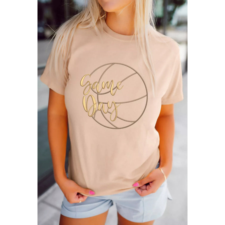 Game Day Basketball Graphic Tee Apparel and Accessories