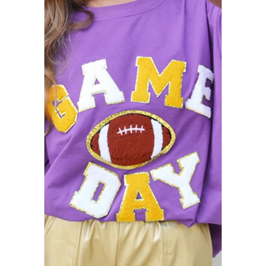 GAME DAY Football Long Sleeve Sweatshirt Apparel and Accessories