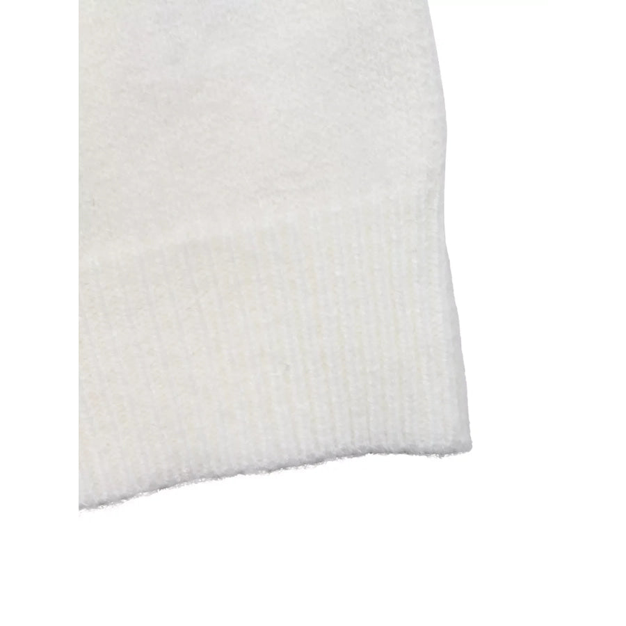 Geometric Crew Neck Knit Sweater Apparel and Accessories