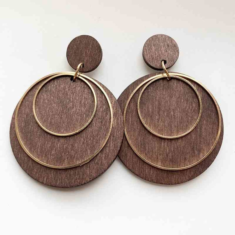 Geometric Drop Earrings Clothing